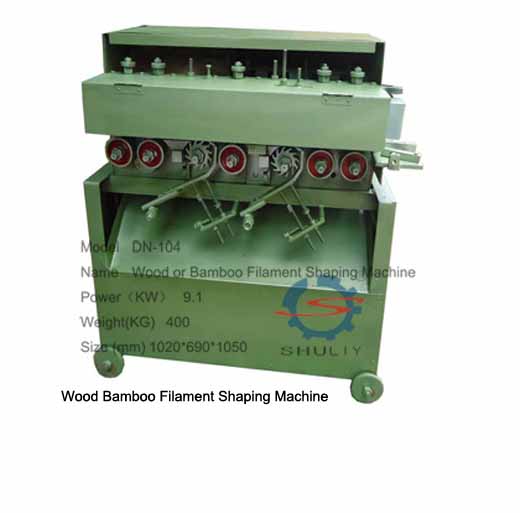 High quality and inexpensive wood bamboo filament shaping machine for sell