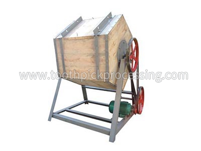 Toothpick polishing machine1